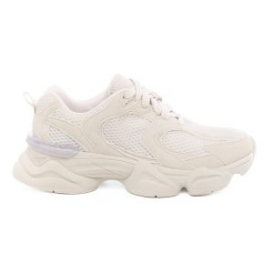 Tênis Chuck Feminino Branco com Detalhes em Camurça